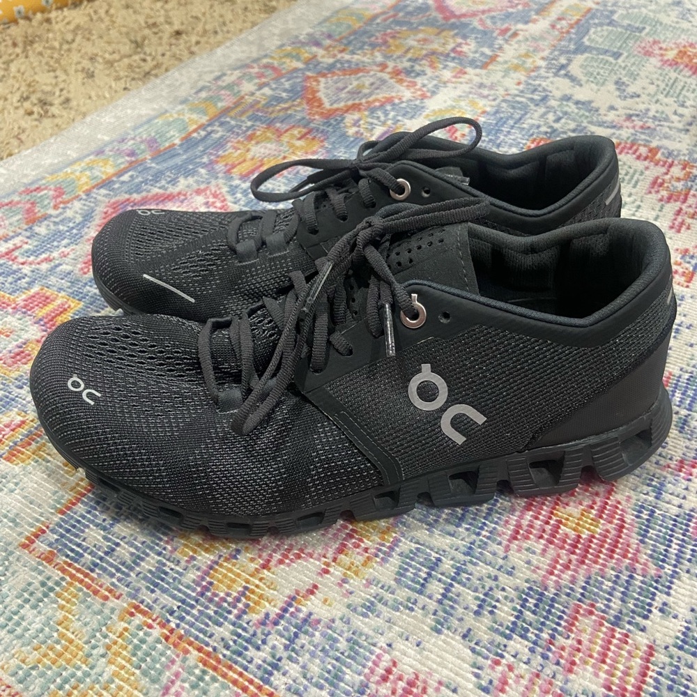 On cloud running shoes